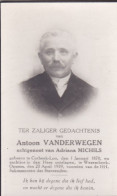 ANTOON VANDERWEGEN, KORBEEK-LO 1870 - WEZENBEEK-OPPEM 1939 - Devotion Images