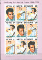 Nevis MNH Minisheet - Elvis Presley