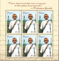Nevis MNH Minisheet - Mahatma Gandhi