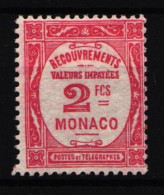 Monaco Portomarken P 26 Mit Falz #HT661 - Altri & Non Classificati