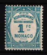 Monaco Portomarken P25 Mit Falz #HT662 - Altri & Non Classificati