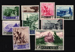 San Marino 442-450 Postfrisch #HT672 - Autres & Non Classés