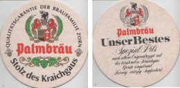 5000285 Bierdeckel Rund - Palmbräu Spezial Pils - Kraichgau - Sous-bocks