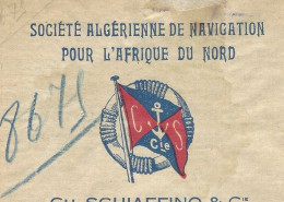 CONNAISSEMENT 1941 De Sète Hérault Société Algérienne De Navigation Pour L’Afrique Du Nord Pour Oran Algérie  Futs Vides - 1900 – 1949