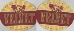 5004407 Bierdeckel Oval - Velvet - Beer Mats