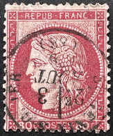 YT 57 CaD St-Genis-sur-Guier Savoie (88) (LGC 3620) Indice 6, 3.8;76, 1871-75 80c Carmin Cérès France – 6ciel - 1871-1875 Ceres