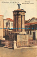 R161273 Athenes Monument De Lysicrat. A. Pallis And Cie - Monde