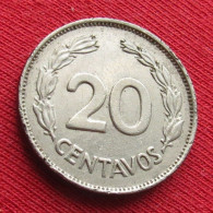 Ecuador 20 Centavos 1962 Equador  Equateur W ºº - Equateur