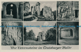 R161281 Die Externsteine Im Teutoburger Walde. Multi View. Romer Karte. No 872 - Monde