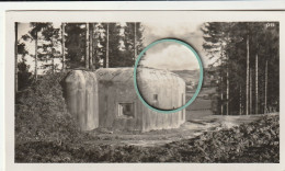 MIL3307  --  POSTCARD  --  TSCHECHISCHE BUNKER IM SUDETENLAND  BEI TETSCHEN   - ORIGINAL PHOTOGRAPHIE - 1939-45