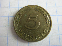 Germany 5 Pfennig 1950 F - 5 Pfennig