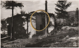 MIL3308  --  POSTCARD  --  TSCHECHISCHE BUNKER IM SUDETENLAND  BEI TETSCHEN   -  M. G. BUNKER  -  ORIGINAL PHOTOGRAPHIE - 1939-45