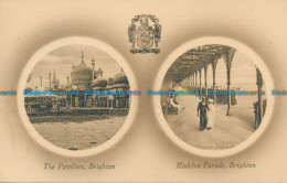 R161397 The Pavilion And Madeira Parade. Brighton. Valentine - Monde