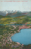 R161488 Monte San Salvatore. Vista Su Lugano. Il Lago E I Monti. Colortype. 1909 - Monde