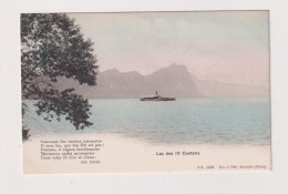 SWITZERLAND - Lac Des IV Cantons Lake Lucerne Unused Vintage Postcard - Lucerne