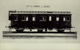 Reproduction - IV 3 Tf 20001 à 20482 - Eisenbahnen