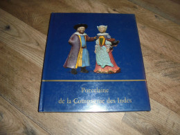 PORCELAINE DE LA COMPAGNIE DES INDES Faïence Française Faïencerie Production Signature Décor Beaux Arts Art Nouveau Déco - Art