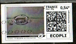 TF3692 : France Oblitéré Montimbrenligne 0,54  Ecopli Bague - Druckbare Briefmarken (Montimbrenligne)