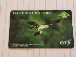United Kingdom-(BTG-733)-TCCFE-Autumm Fairs1996-Osprey-(722)-(605F22119)(tirage-1.000)-cataloge-6.00£-mint - BT Emissions Générales