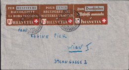 1942 Schweiz Brief Geöffnet Durch Oberkommando Der Wehrmacht, Zum: CH Z35d, Mi:CH W Zd 14 Altstoffverwertung It.-fr.-dt. - Storia Postale