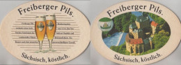 5004378 Bierdeckel Oval - Freiberger - Beer Mats
