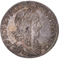 Monnaie, France, Louis XIII, 1/2 Écu, Premier Poinçon De Warin, 1642, Paris - 1610-1643 Louis XIII Le Juste