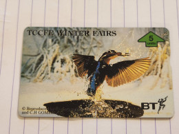 United Kingdom-(BTG-734)-TCCFE-Winter Fairs1996-Kingfisher-(724)-(605F22841)(tirage-1.000)-cataloge-6.00£-mint - BT General Issues