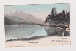 SWITZERLAND - Lake Silvaplana Unused Vintage Postcard - Silvaplana