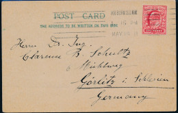 POSTKARTE/POSTCARD UK Great Britain POSTAL HISTORY From London To Görlitz (Germany) Cancelled 16 May 1911 - Muenchen