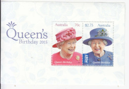 2015 Australia QEII Birthday Souvenir Sheet @BELOW FACE VALUE! - Mint Stamps