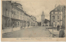 Champagnole Grande Rue Et Château D'Eau - Champagnole