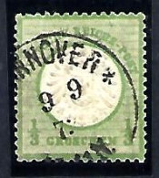 ALLEMAGNE - 1/3 Gr VERT - 1872 - OBLITÉRARTION HANOVER -  - Usati