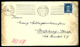 DEUTSCHES REICH - MÜNCHEN - 1927 - POUR STRASBOURG - Storia Postale