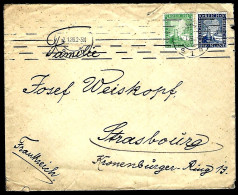 DEUTSCHES REICH - HANNOVER - 1926 - POUR STRASBOURG -  - Cartas & Documentos