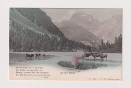 SWITZERLAND - Lake Albula Unused Vintage Postcard - Andere & Zonder Classificatie