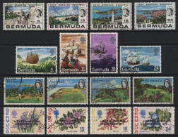 Bermuda (B28) 1971 4 Sets. Used. Hinged. - Bermudes