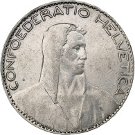 Suisse, 5 Francs, 1922, Bern, Argent, TTB+, KM:37 - Other & Unclassified