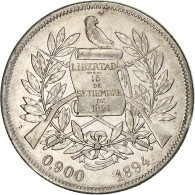 Guatemala, Peso, 1894, Argent, SUP, KM:210 - Guatemala