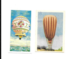 AB68 - IMAGES ET CHROMOS DIVERS THEME BALLONS MONTGOLFIERES - Andere & Zonder Classificatie