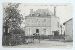 Cpa 72 La Hutte Colombiers Maison Lemoine Hôtel De La Gare - Rare - MAY07 - Sonstige & Ohne Zuordnung