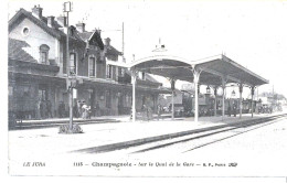 Champagnole Sur Le Quai De La Gare - Champagnole