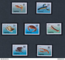 1968 ALBANIA, Fauna Marina, N. 1299/05, MNH** - Fishes