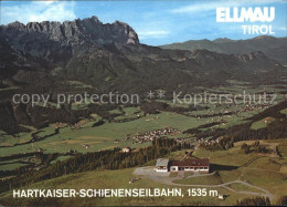 71872154 Ellmau Tirol Hartkaiser Fliegeraufnahme Ellmau - Autres & Non Classés