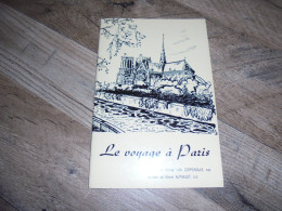 LE VOYAGE à PARIS Poèmes Vancoppenolle Renée Van Coppenolle Poésie Régionalisme Arlon Luxembourg Auteur Belge - België