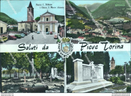 Cf392 Cartolina Saluti Da Pieve Torina Provincia Di Macerata Marche - Macerata