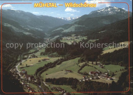 71872094 Muehltal Wildschoenau Auffach Kitzbueheler Alpen Fliegeraufnahme Wildsc - Autres & Non Classés