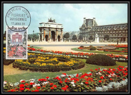 1355/ Carte Maximum (card) France N°1189 Floralies Paris Arc De Triomphe Esition Parison 1959 - 1950-1959