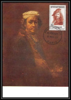 1192/ Carte Maximum (card) France N°1135 Rembrandt Tableau (Painting) NEDERLAND 1957 Fdc Premier Jour Edition Nomis - 1950-1959
