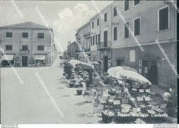 Cf422 Cartolina Codigoro La Piazza Caffe' Centrale Provincia Di Ferrara - Ferrara