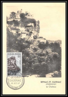 1159/ Carte Maximum (card) France N°1127 Beynac-Cazenac Dordogne 1957 Fdc Premier Jour Edition Parison - 1950-1959